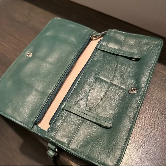 Latico Green Leather Wristlet - Picture 3 of 6
